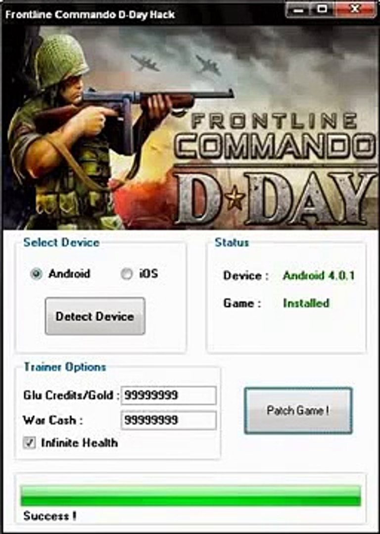 frontline commando ww2 hack android